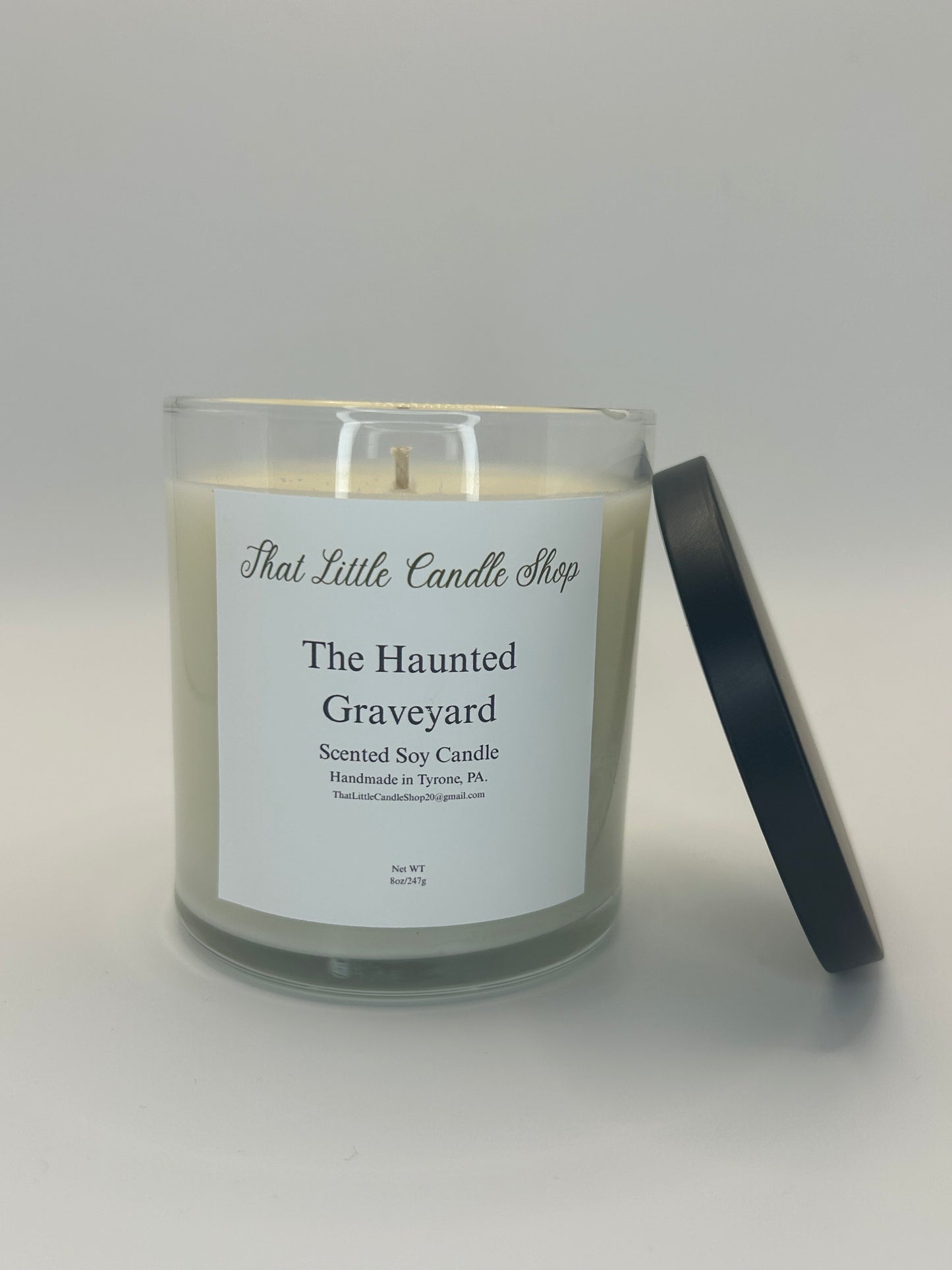 The Haunted Graveyard 10z Soy Candle