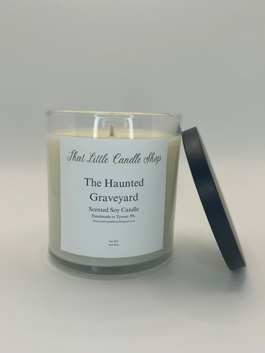 The Haunted Graveyard 10z Soy Candle