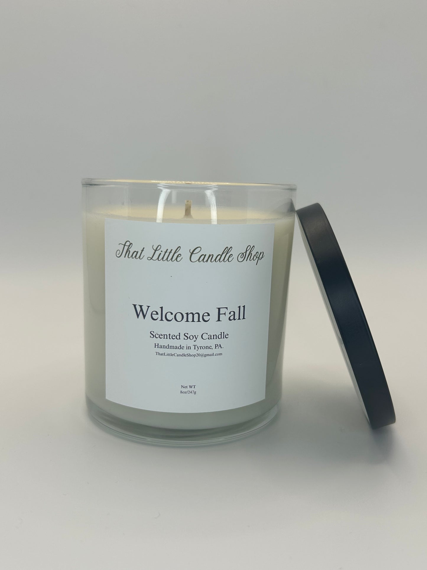 Welcome Fall 10 oz Soy Candle