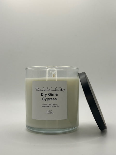 November Candle of the Month Dry Gin & Cypress